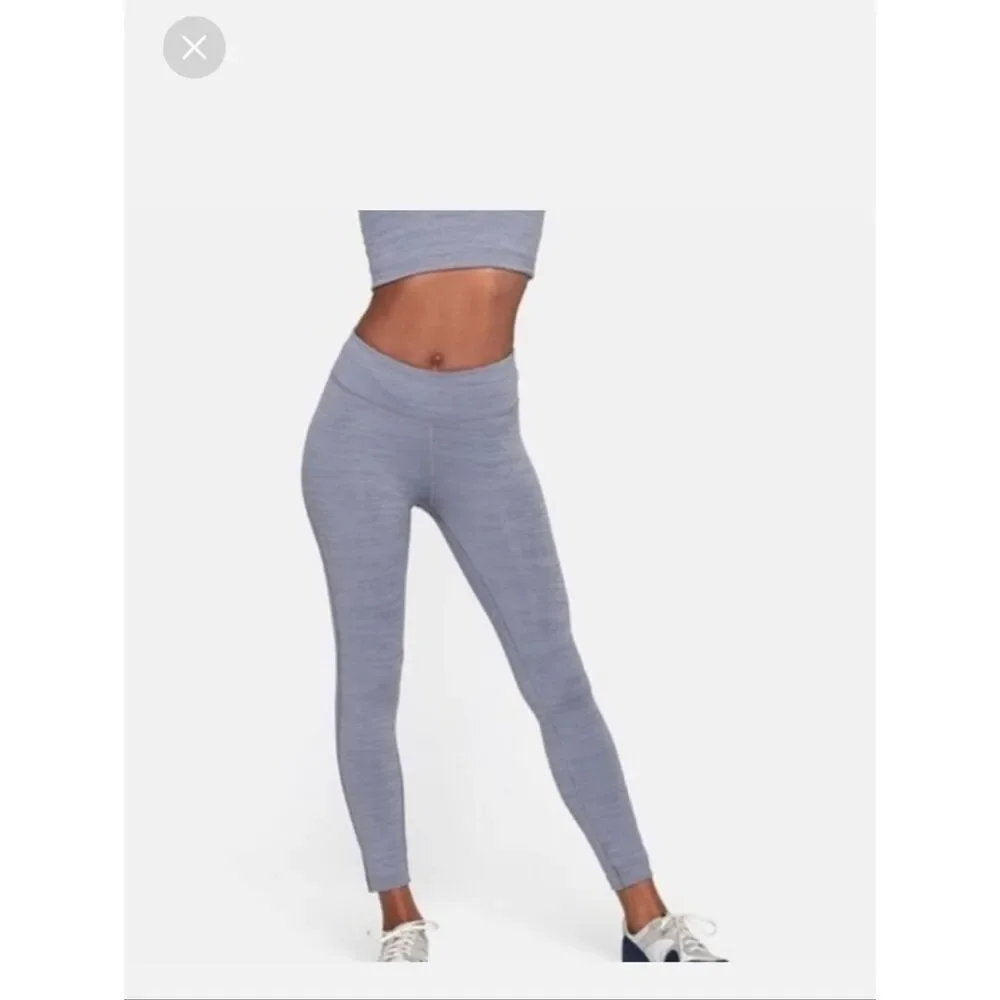 Outdoor Voices Small Pants Light Gray Leggings Cropped Ankle 7/8